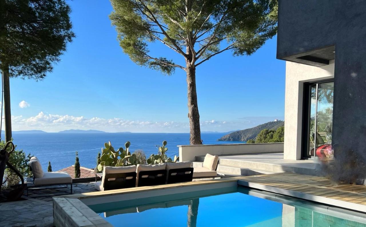 Magnifique Villa Neuve Vue Mer 카발레르쉬르메르 외부 사진